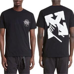 NWTs OFF-WHITE Hand Arrow Slim T-shirt Size Medium